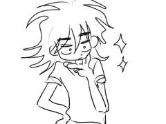 어제 그렸는데 못 올린 만화 (춤쟁이 대초)