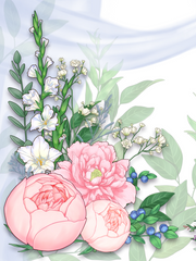 탐스러운 꽃 브러쉬