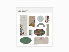 The Old Things mood sticker