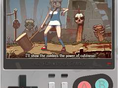 망치소녀 대 40억의 좀비