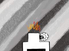 조그마한 불 그림