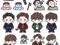 태한&형주 스티커