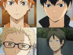 [하이큐 상황문답] 연속 밤샘으로 상대가 지쳐있다면? 1학년 ver.