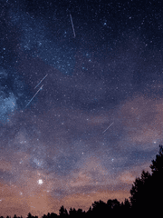 혜성에서 떨어져나온 작은 썰