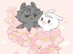 🐹햄중햄독🐹 바탕화면(feat.벚꽃🌸)