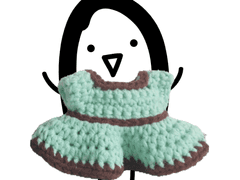 뜨개 원피스 커미션