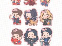 마블 낙서 png 판매 - 2