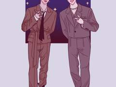 [팬아트] 스트레이 키즈 방찬, 필릭스