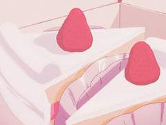 달콤한 케익 한조각