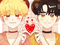 데못죽 큰문 투명포카 도안