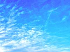 청량한 하늘~