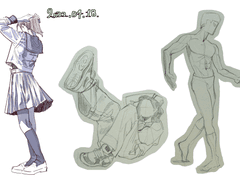 4월의 크로키+자유주제