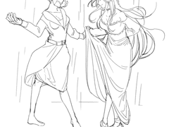 비와 춤과 애정