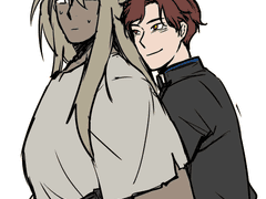 테라와 페르디 낙서