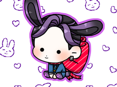 토끼 리본 범천 란