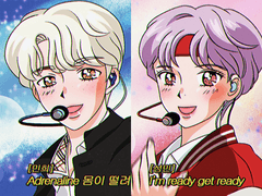 [배경화면] 고전애니풍 미니즈