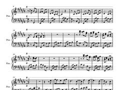 세포신곡 bgm 위그드라실(yggdrasil) 피아노 악보