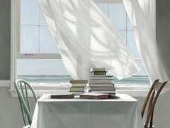 봄날의 언덕을 바라보는...