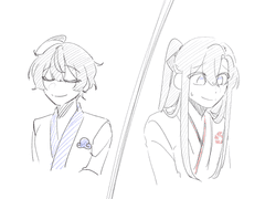 운명을 나눈 두 문파의 이대제자