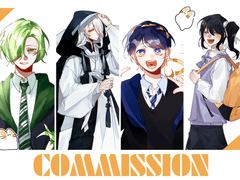 깡총 잡다 그림 커미션