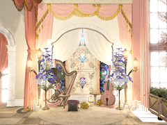 장미색과 분홍색, 화려한 저택, 로판풍