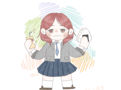 하이큐 여캐즈 그림