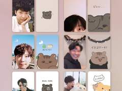 星野源 호시노겐 포토카드 도안 12종 배포