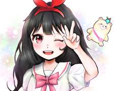 커레 커미션 (sd 캐릭터 일러스트)