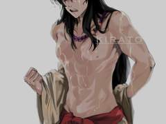 비 맞은 강아지 녀석