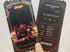 온앤오프 굿즈 제작기 3 _ 박티켓