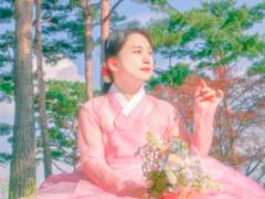 스냅촬영 :: 한복, 복사꽃