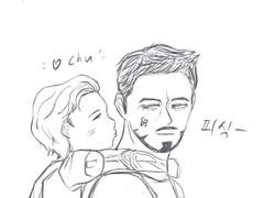 어린 피터와 토니가 만났다면