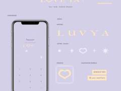 LOVE YA ! purple theme