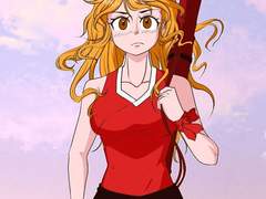 001. 화구통을 맨 소녀