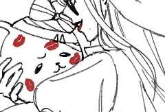 데코라 곰과 나기