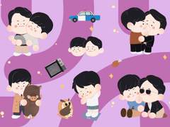 태주동철 스티커 도안