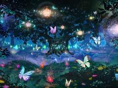 유일하게 살아남은 하늘색 날개를 지닌 나비인의 이야기