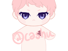 솜 인형 도안 커미션