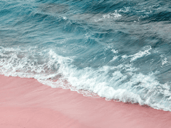 밀려오는 파랑(波浪)