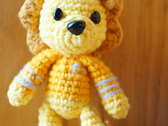 사자갈기 만들기.