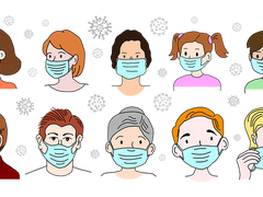 마스크 종류(20)와 - 마스크 해제 주의할 점