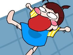 미끄럼틀이 잘못했네