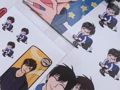 우라미치 스티커 도안 공유