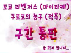 [도리베/쿠로바스] '마이타케'/'적흑' 구간 통판 안내