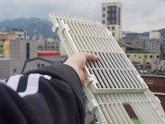 2022. 5. 7. 에어컨 필터 청소를 하기로 했다.