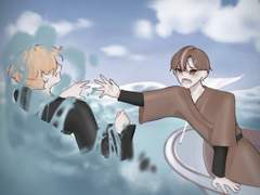 해무속에 숨어서, 그 심해로 가자.