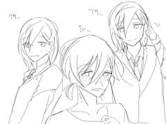 타츠미랑 히메루 낙서 이것저것