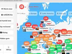 디지털 노마드가 살기 좋은 도시(지역)별 상위 베스트