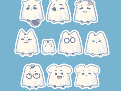 셉둥이유령이들 키링도안