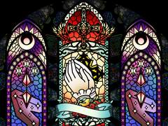 성스러움과 타락의 스테인글라스 브러쉬 소재 모음